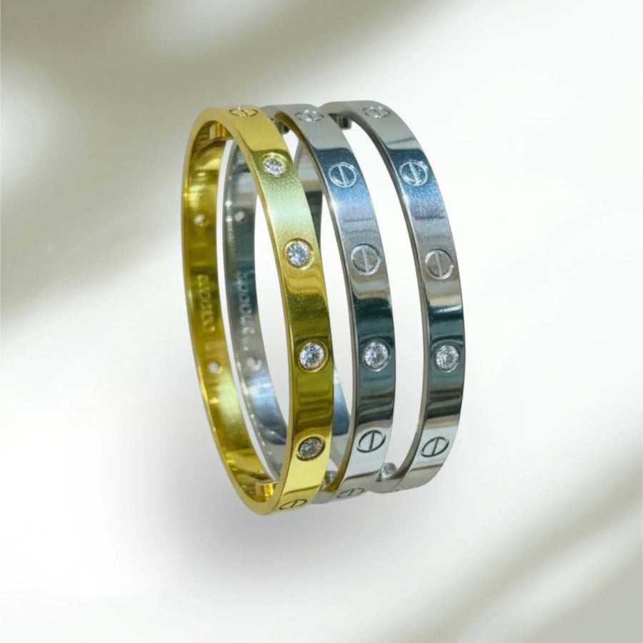 Love Bracelet w/ Stones