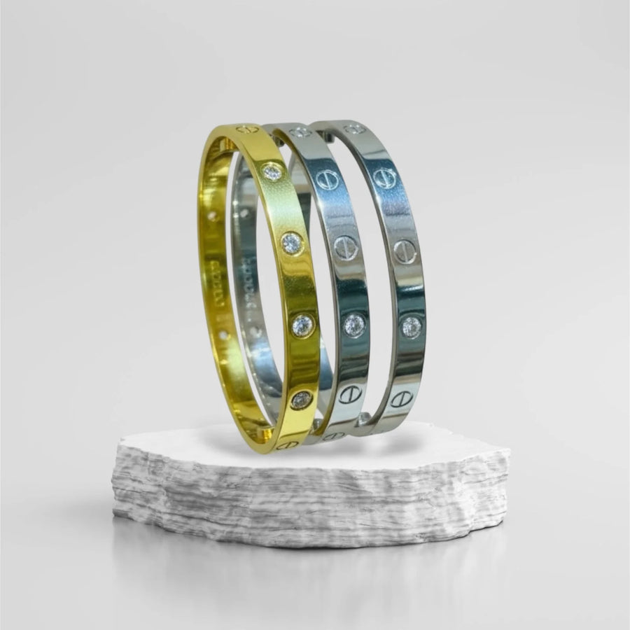 Love Bracelet w/ Stones