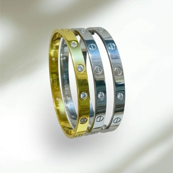 Love Bracelet w/ Stones